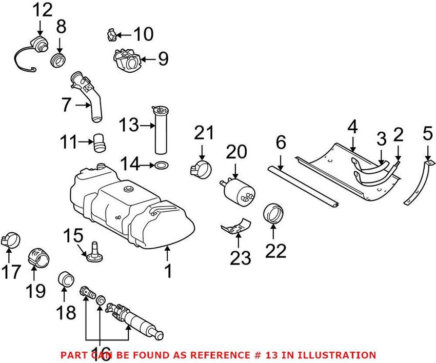 Mercedes Fuel Level Sender 4635420817